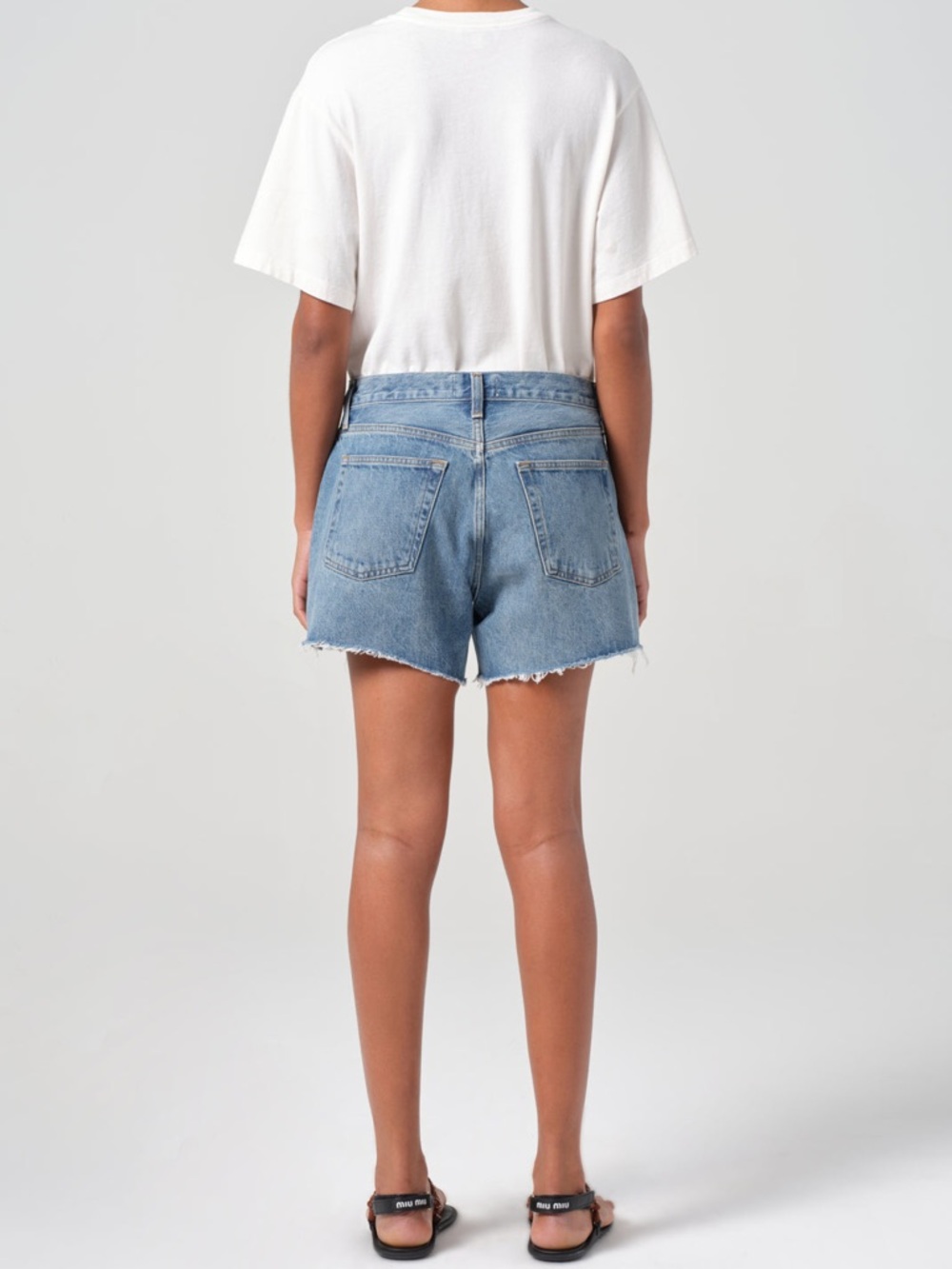 NWT AGOLDE Parker Long Vintage
Cut Off Loose Fit Shorts Size 31 - Picture 3 of 15